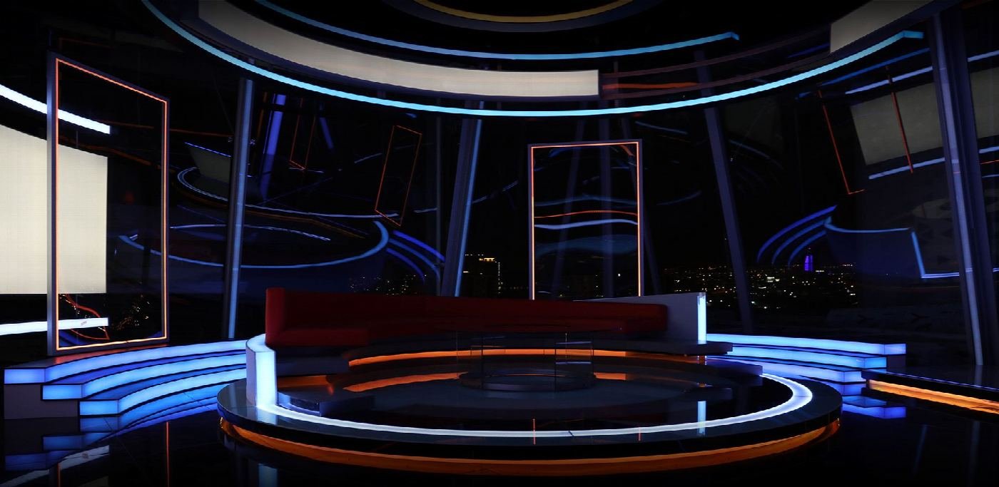Studio set designed by VIPRO