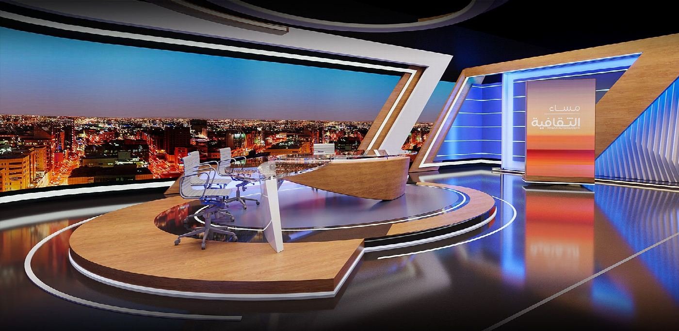 Studio set designed by VIPRO