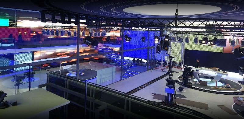 Studio set designed by VIPRO