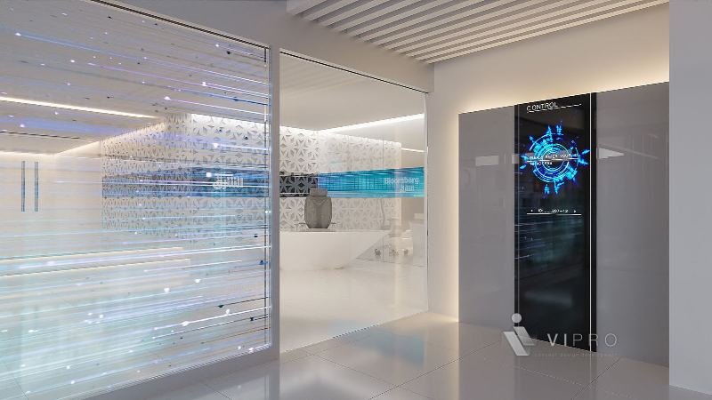 Asharq – entrance and reception, Riyadh