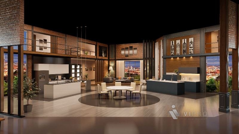MTV Lebanon – Kitchen Show set