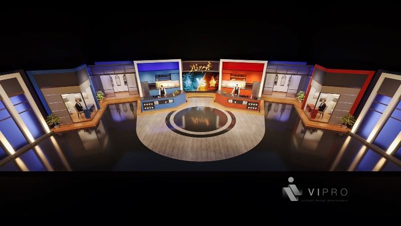 UTV – cooking show set